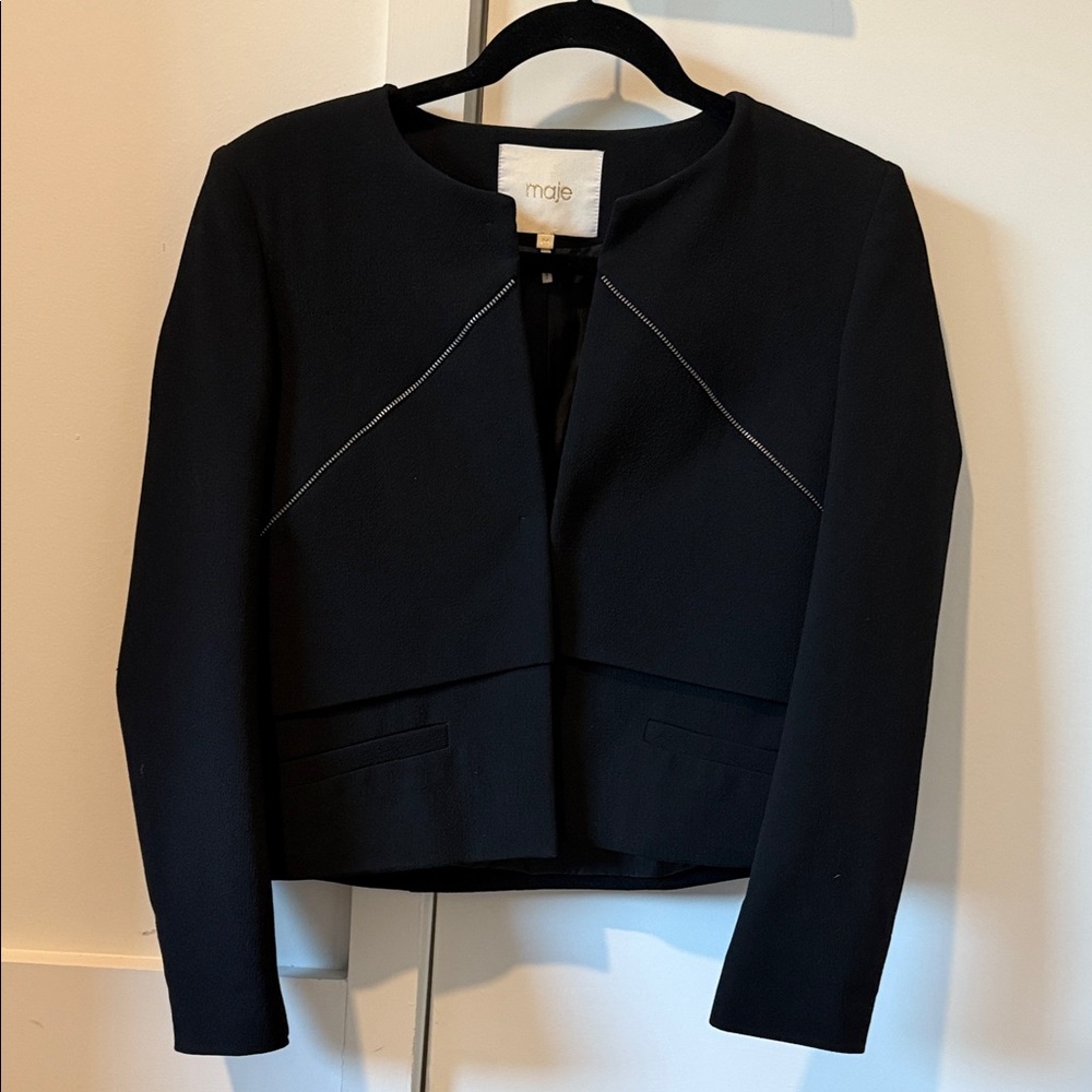 Maje Women's Elegant Black Blazer